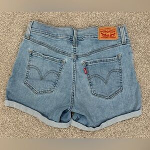 LEVI'S STRAUSS & CO Mid Length Denim Shorts